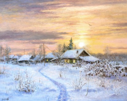 Вечерние огоньки